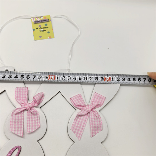 Easter bunny welcome signs